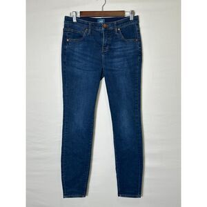 JAG Women's Cecilla Skinny Dark Wash Blue Jeans Size 4 Mid Rise